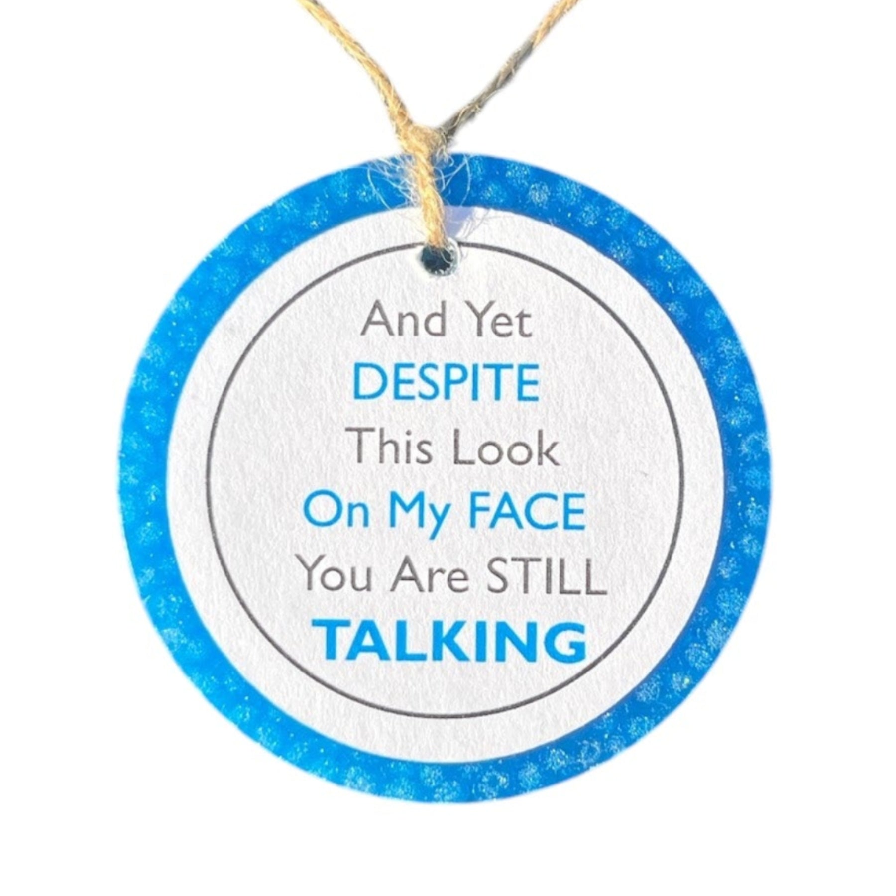 Still Talking Air Freshener - Handmade by LoxLivin
