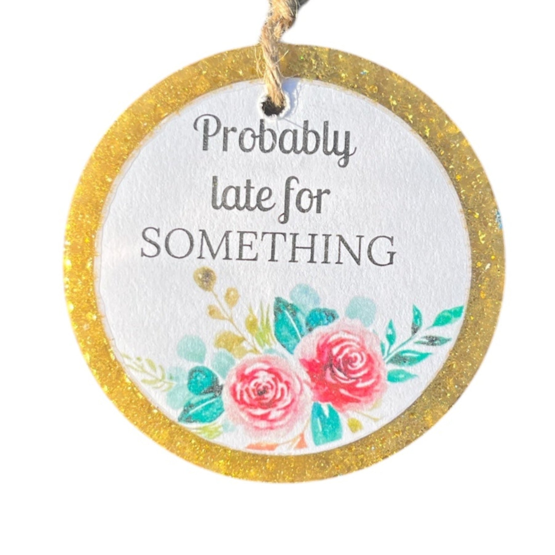 Late Air Freshener - Handmade by LoxLivin
