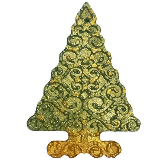 Christmas Tree with Swirls Air Freshener - Handmade by LoxLivin