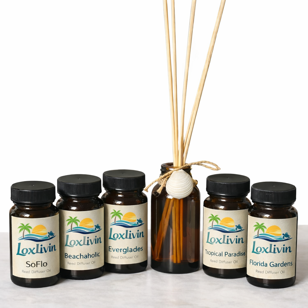 Tropical Reed Diffuser Tropical Vibes Reed Diffuser | LoxLivin