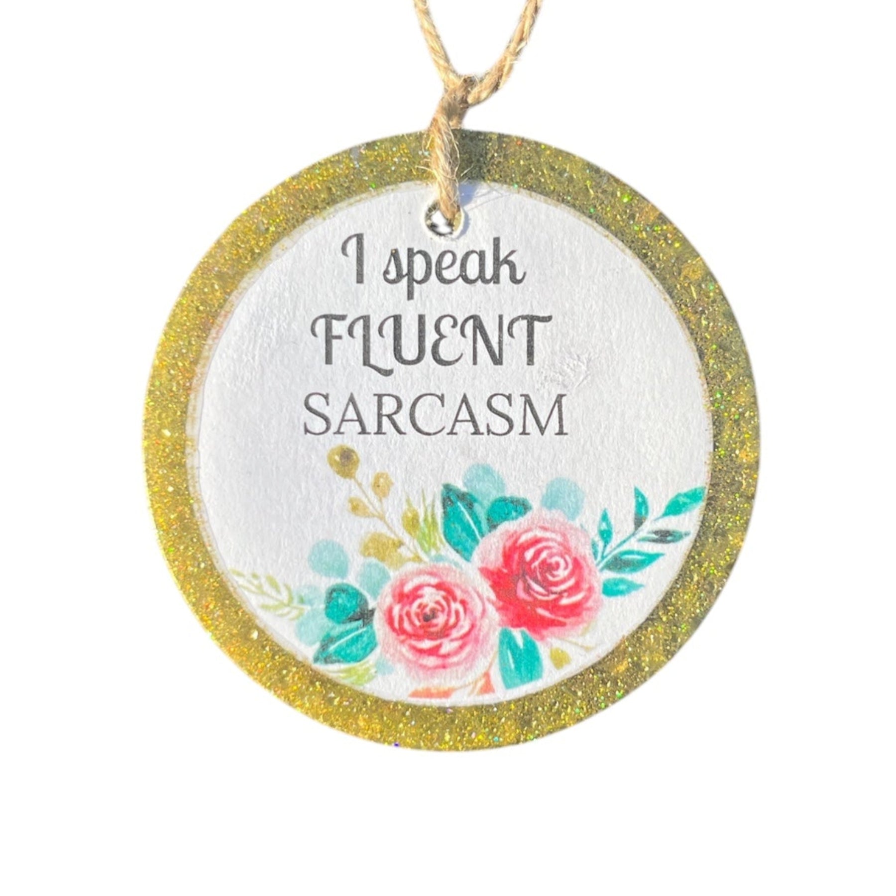 Sarcasm Air Freshener - Handmade by LoxLivin
