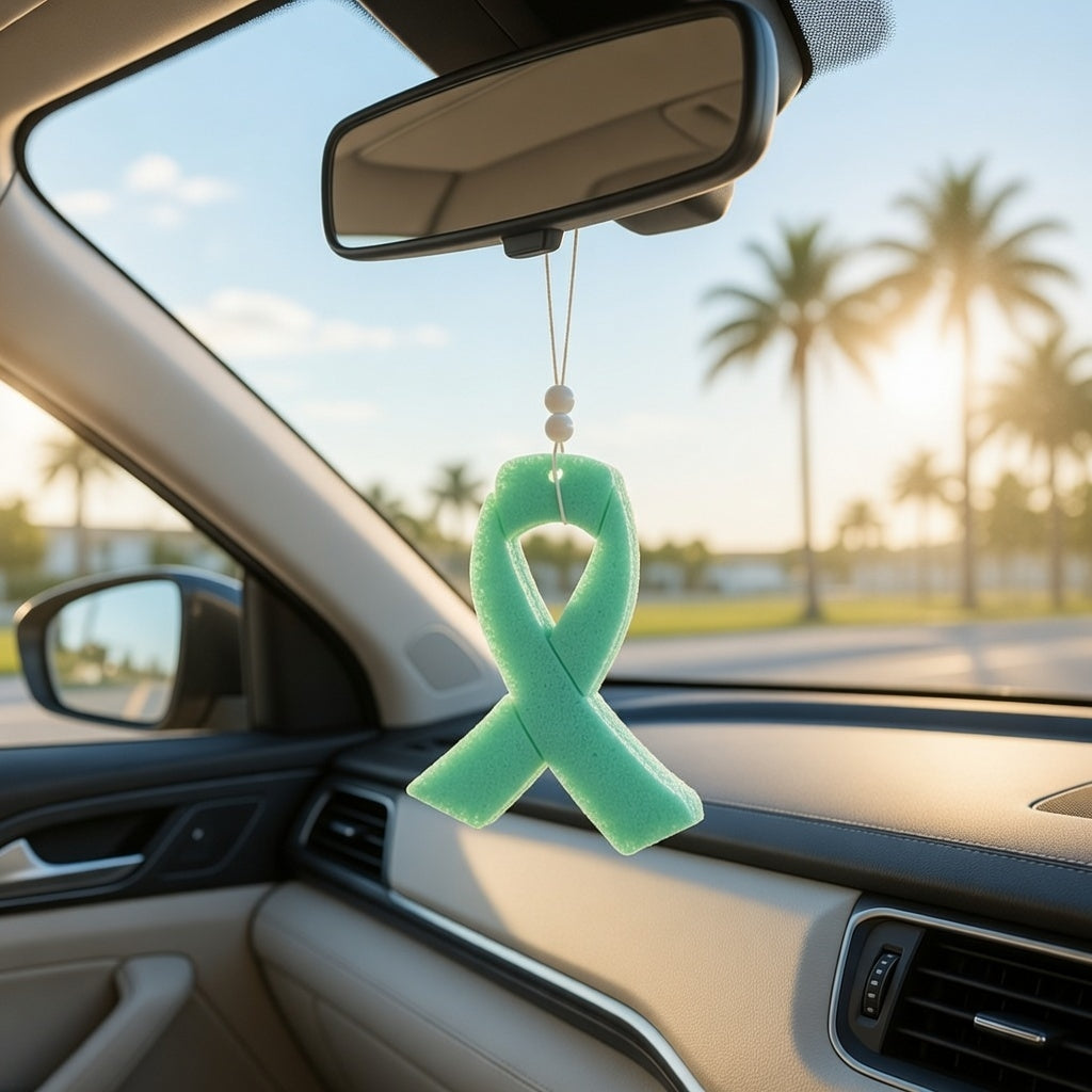 Ovarian Cancer Car Air Freshener
