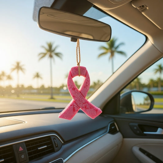 Breast Cancer Car Air Freshener