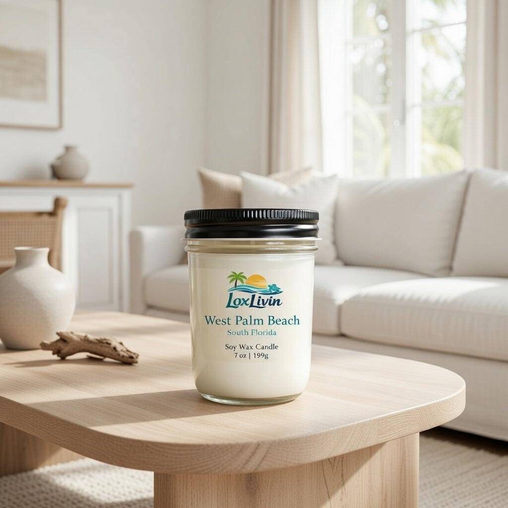 West Palm Beach Soy Wax Candle
