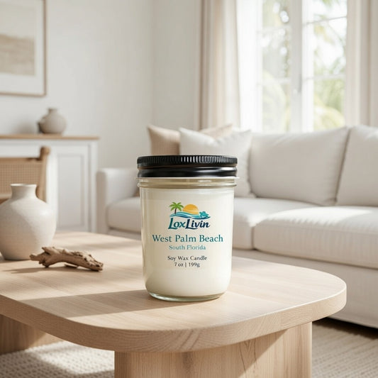 West Palm Beach Soy Wax Candle