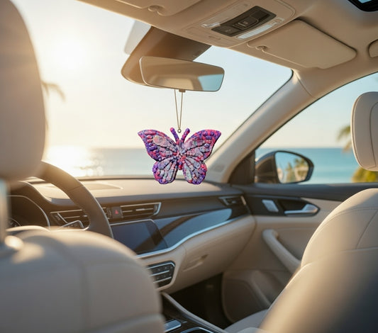 Butterfly w Antennas Air Freshener