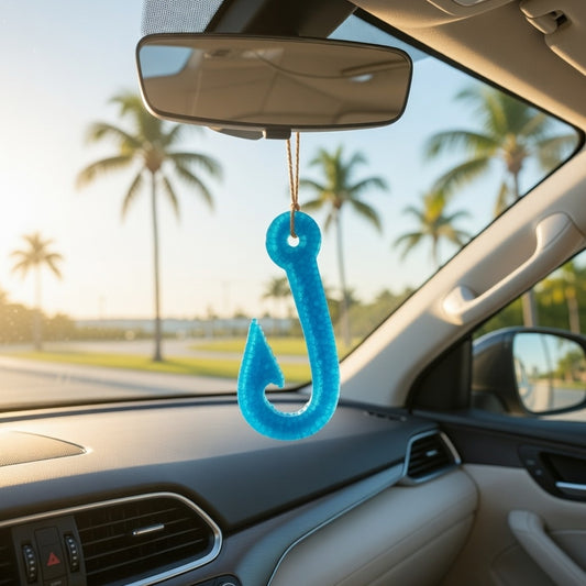 Large Fish Hook Air Freshener