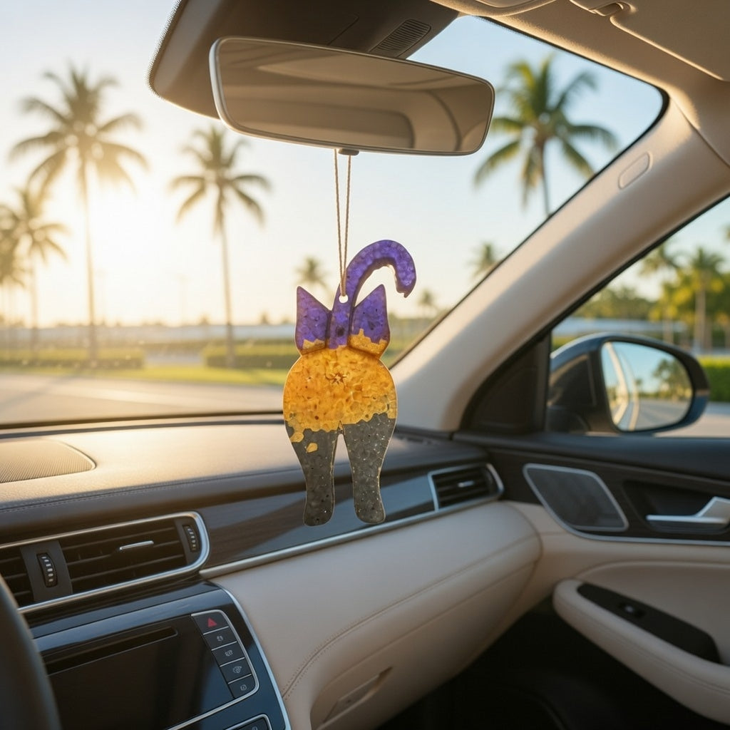 Rear Cat Air Freshener
