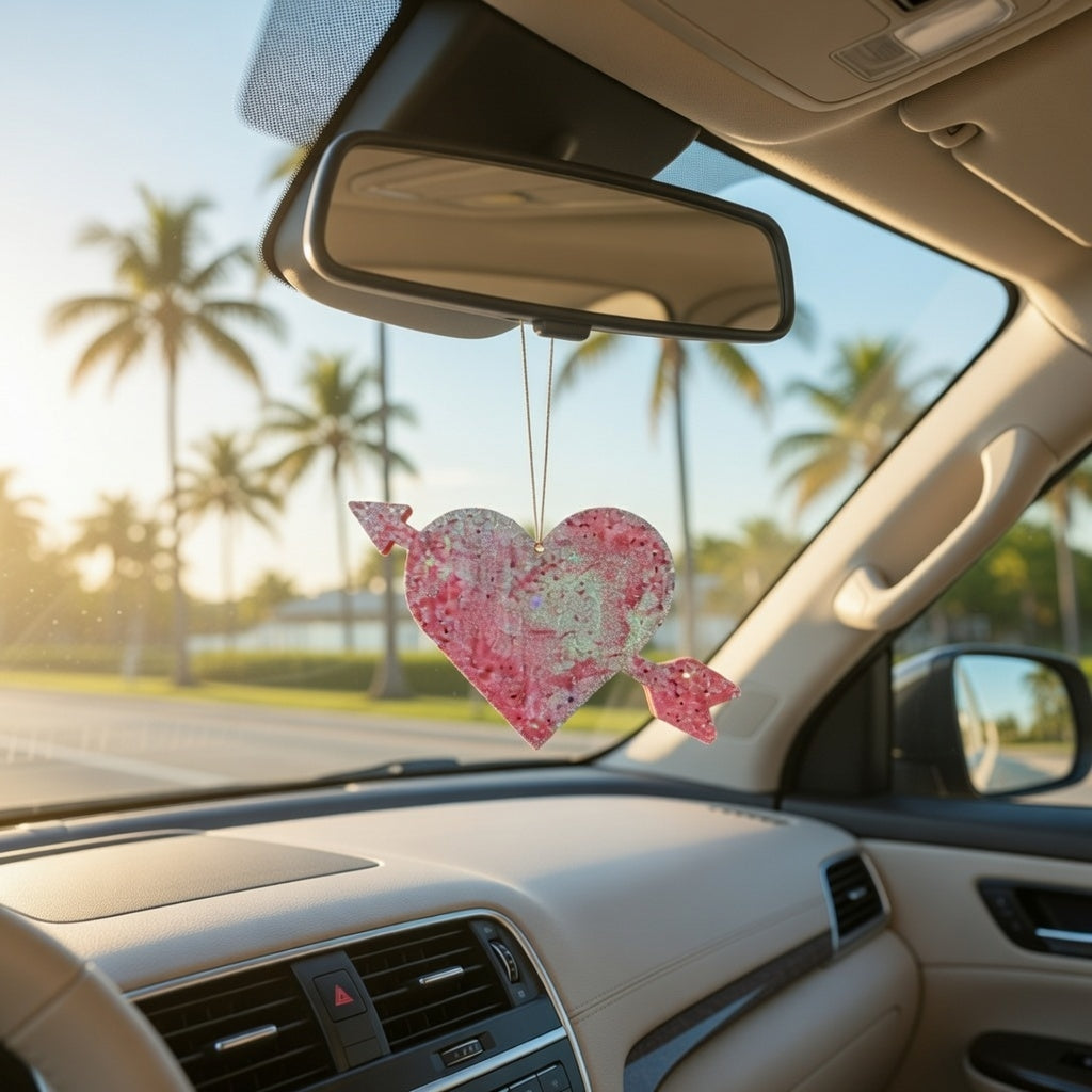 Heart w Arrow Air Freshener product image
