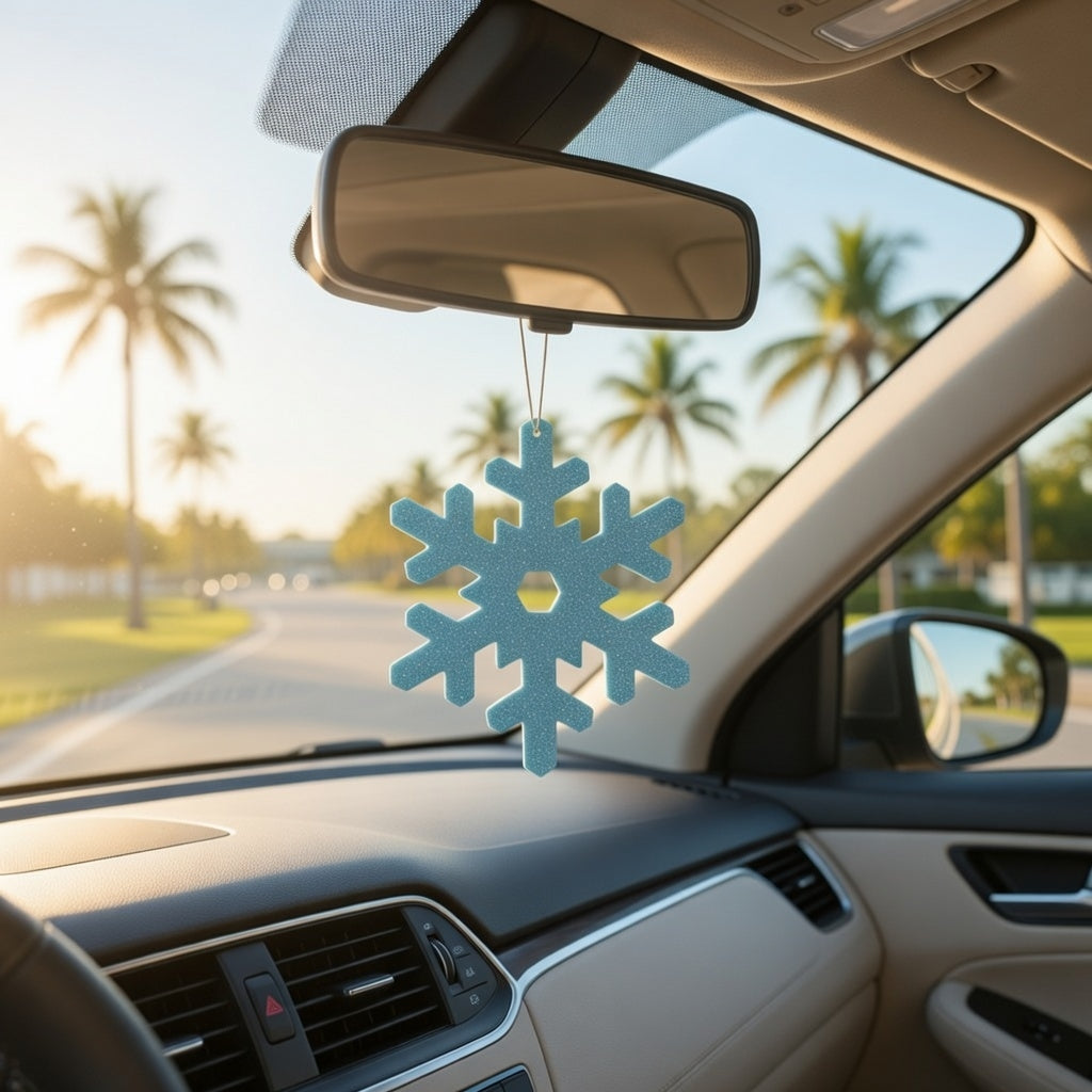 Snowflake Air Freshener
