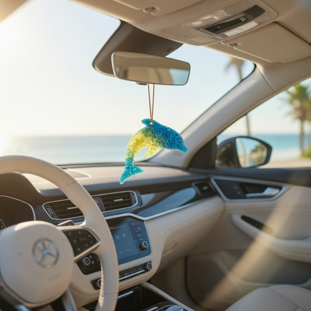 Dolphin car air freshener handmade by LoxLivin