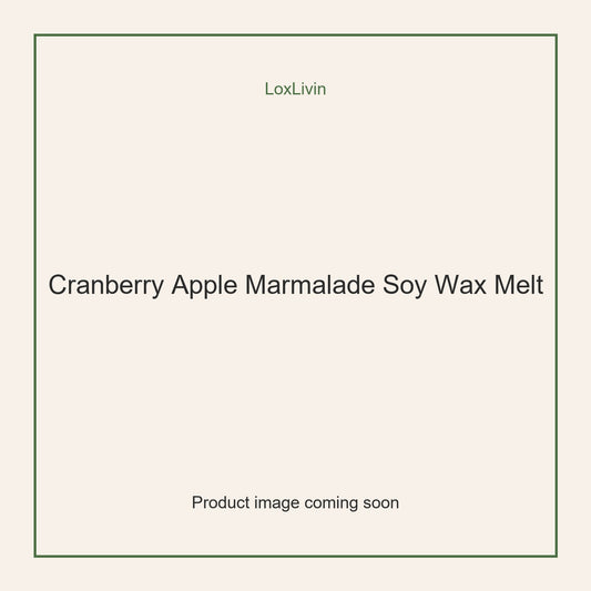 LoxLivin Cranberry Apple Marmalade Soy Wax Melt product image