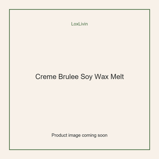 LoxLivin Creme Brulee Soy Wax Melt product image