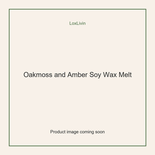 LoxLivin Oakmoss and Amber Soy Wax Melt product image