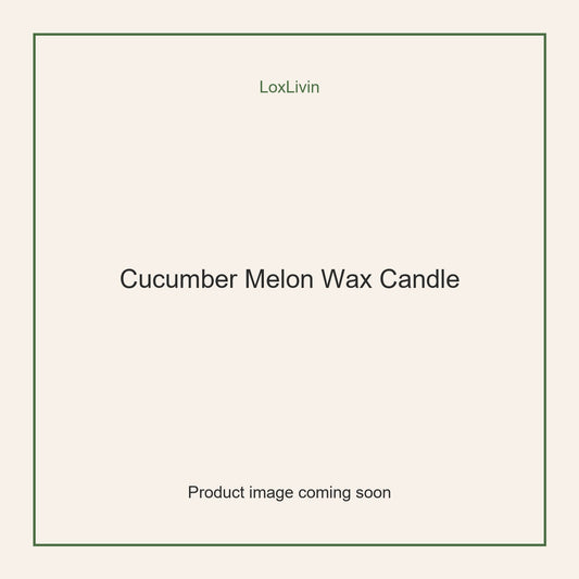 LoxLivin Cucumber Melon Wax Candle product image