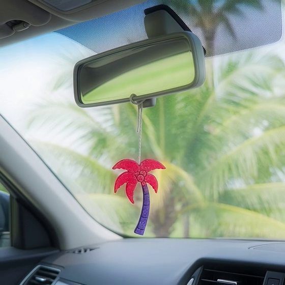 Palm Tree Car Air Freshener
